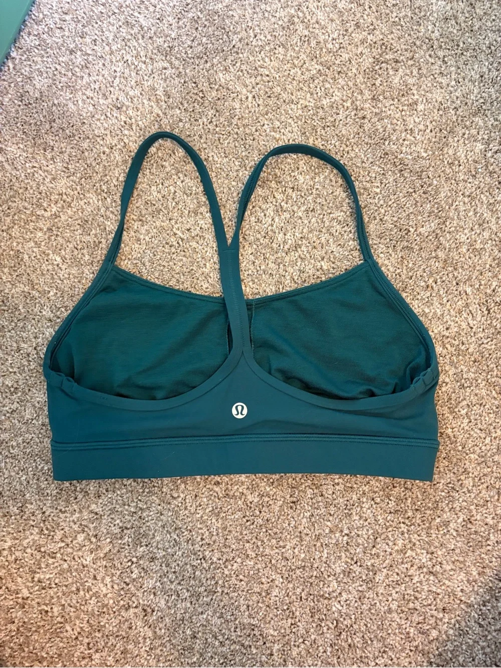 lululemon athletica Dark Teal Strappy Sports Bra